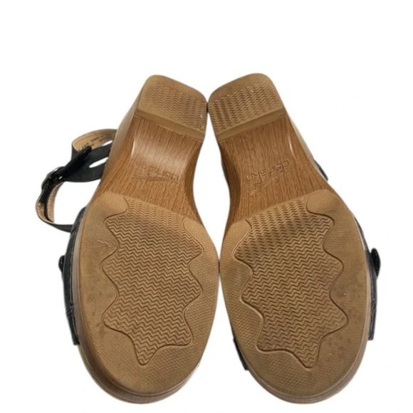 Dansko Season Black Sandals Size 38 - Picture 10 of 10